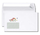 Design-Kuvert Blümchen (mit Fenster)-0